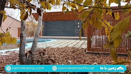 ویلای ۱۰۵۰ متری دوبلکس با سند تک‌برگ در آران تهراندشت