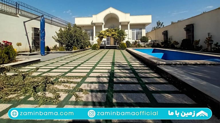ویلای ۵۳۸ متری کلیدنخورده مدرن در تهران ویلا تهراندشت