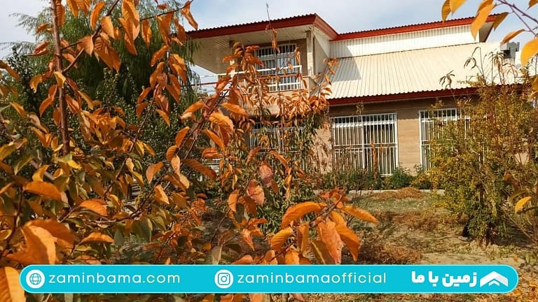 ویلای ۲۰۰۰ متری مناسب سرمایه‌گذاری در احمدآباد تهراندشت