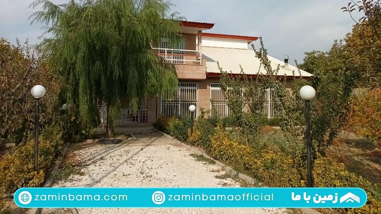 ویلای ۲۰۰۰ متری مناسب سرمایه‌گذاری در احمدآباد تهراندشت
