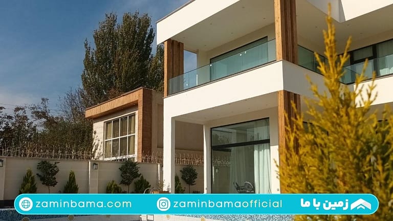 ویلای ۸۳۳ متری دوبلکس کلیدنخورده در سرخاب تهراندشت