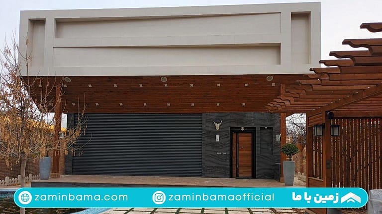 ویلای ۱۰۵۰ متری دوبلکس با سند تک‌برگ در آران تهراندشت