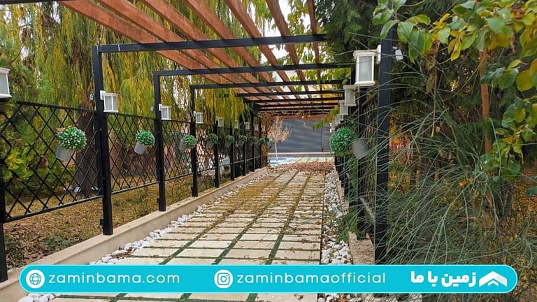 ویلای ۱۰۵۰ متری دوبلکس با سند تک‌برگ در آران تهراندشت