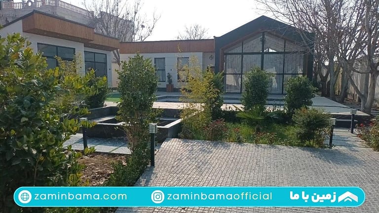 ویلای ۱۰۰۰ متری نوساز با استخر چهارفصل در احمدآباد تهراندشت